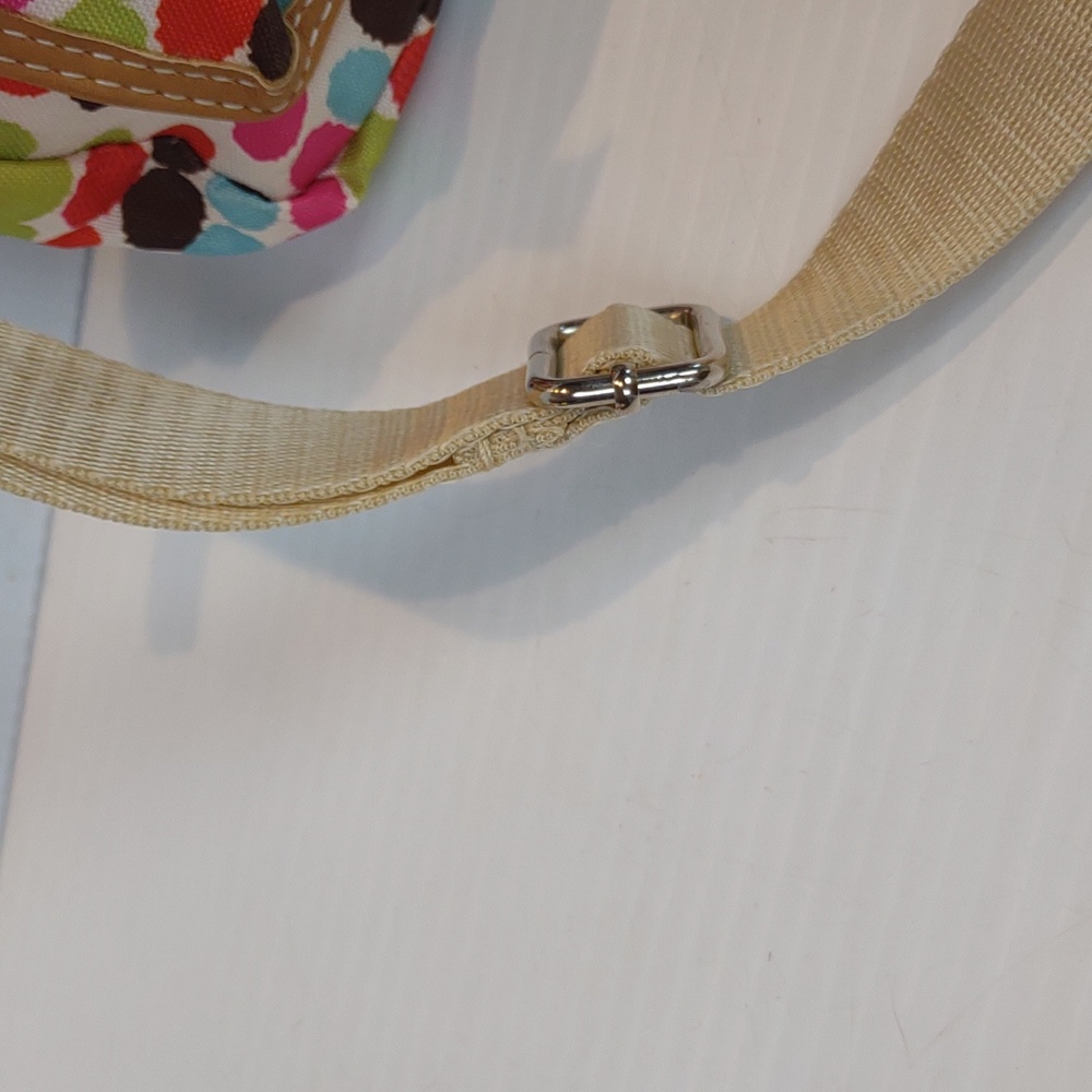 Lily Bloom Multi-Color Polka Dot Crossbody Purse … - image 4